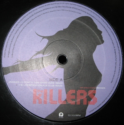 The Killers - Mr. Brightside (Remixes) | Island Records (KILLERSVP2) - main The Killers - Mr. Brightside (Remixes) | Island Records (KILLERSVP2) - main