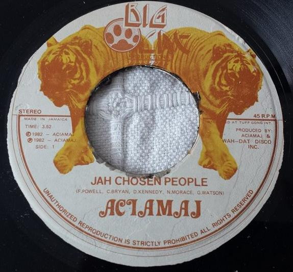 Aciamaj - Jah Chosen People | Big Cat (none) - main