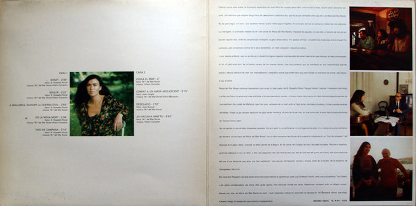 Maria Del Mar Bonet - Maria Del Mar Bonet | Ariola (82.237-E) - 3