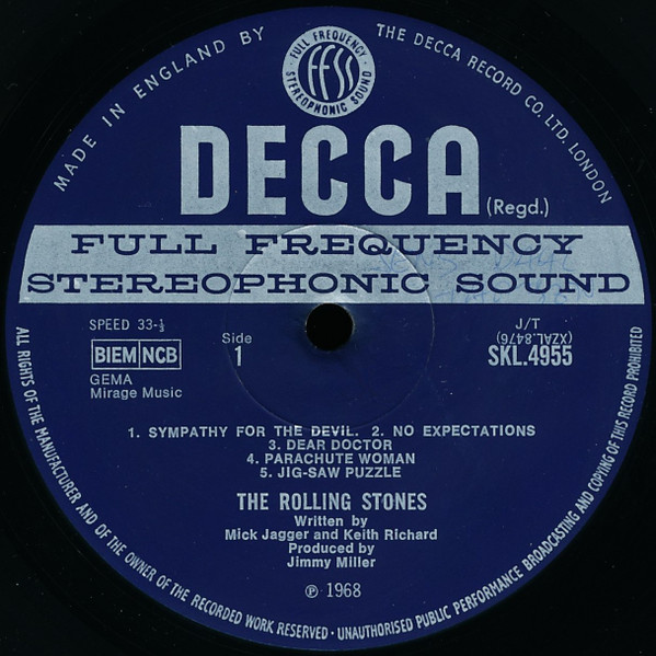 The Rolling Stones - Beggars Banquet | Decca (SKL.4955) - 4