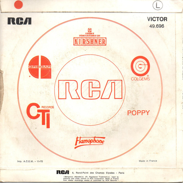 Perez Prado - Cerisiers Roses Et Pommiers Blanc / Mambo N° 5 | RCA Victor (49 696) - 2