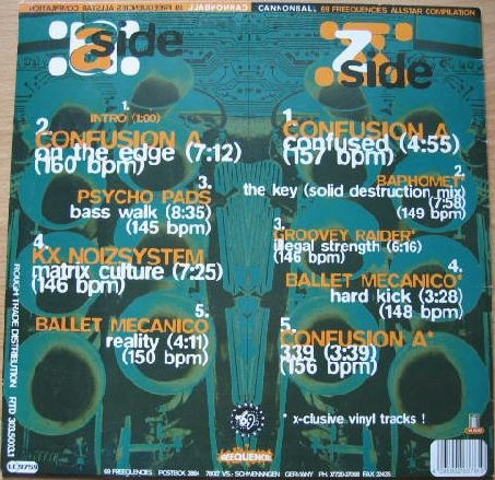 Various - Cannonball - 69 Freequencies Allstar Compilation | 69 (RTD 303.5003.1) - 2