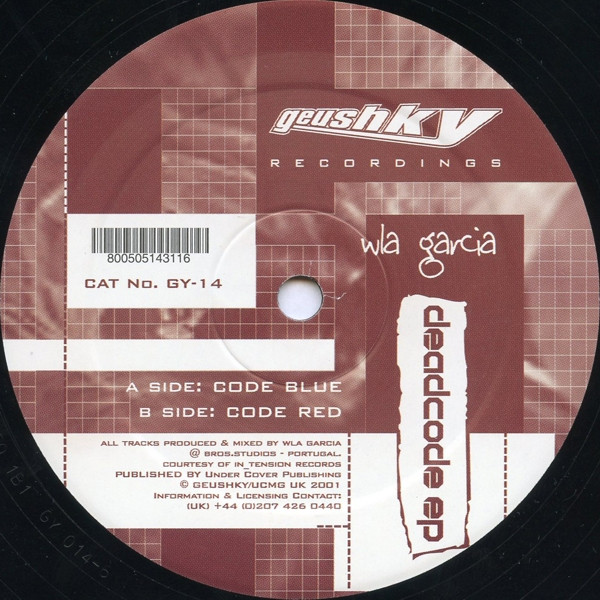 Wla Garcia - Deadcode EP | Geushky (GY-14)