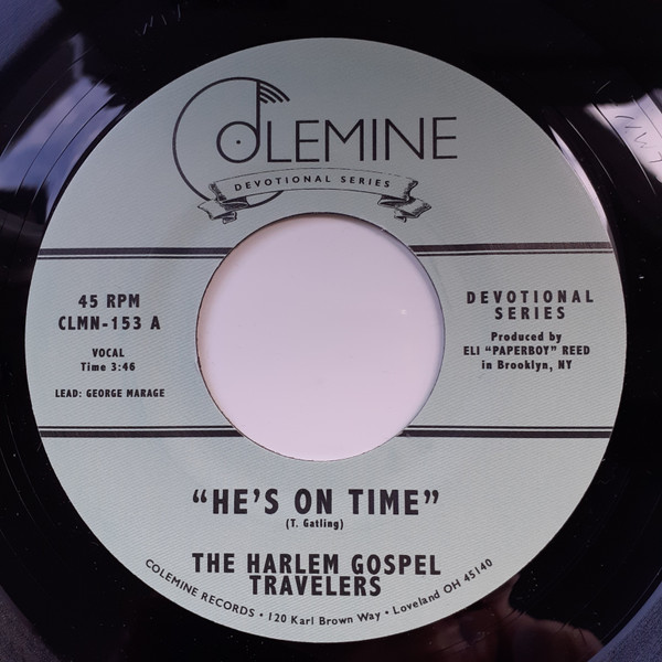 The Harlem Gospel Travelers - He's On Time | Colemine Records (CLMN 153) - 3