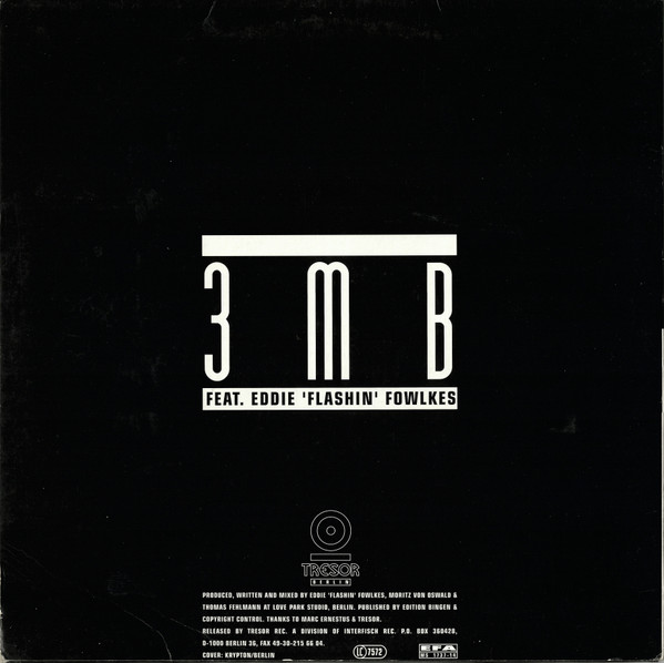 Eddie Fowlkes , 3MB Feat. Eddie Fowlkes - Technosoul | Tresor (Tresor 8) - 2