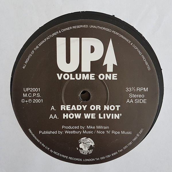 UP - Volume One | Nice 'N' Ripe (UP2001) UP - Volume One | Nice 'N' Ripe (UP2001)