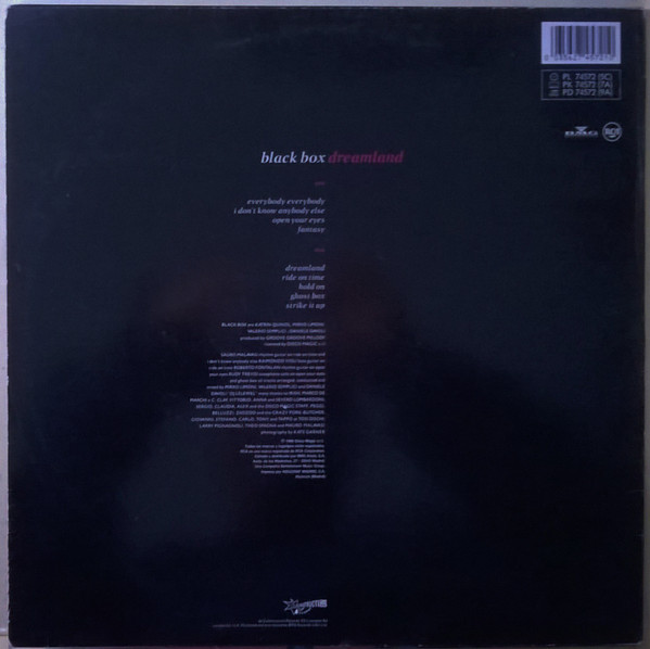 Black Box - Dreamland | Deconstruction (PL 74572) - 2