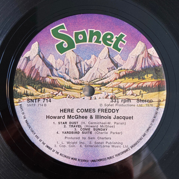 Howard McGhee And Illinois Jacquet - Here Comes Freddy | Sonet (SNTF 714) - 4