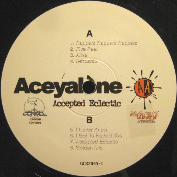 Aceyalone - Accepted Eclectic | Ground Control Records (GCR7045-1) - 3 Aceyalone - Accepted Eclectic | Ground Control Records (GCR7045-1) - 3