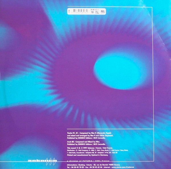 Alex K / Kiko - Free EP | Sekence (EDL 4857-6) - 2