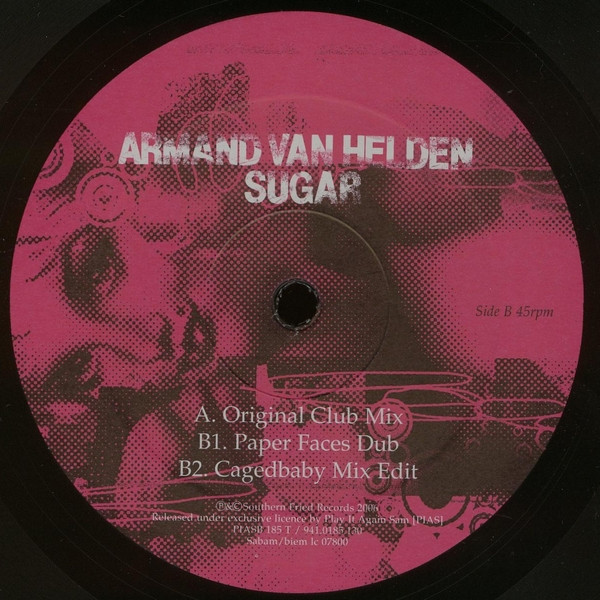 Armand Van Helden - Sugar | [PIAS] Recordings (PIASB 185 T) - 3