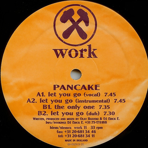 Pancake - Let You Go | Work Records (work 11)