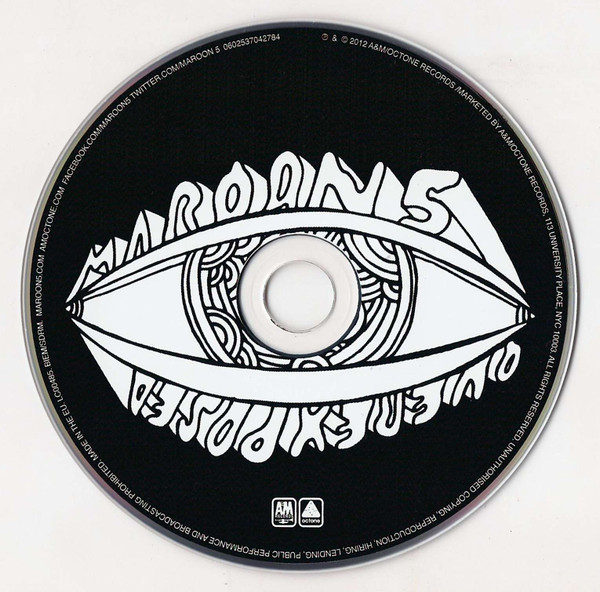 Maroon 5 - Overexposed | A&M Octone Records (0602537042784) - 3 Maroon 5 - Overexposed | A&M Octone Records (0602537042784) - 3