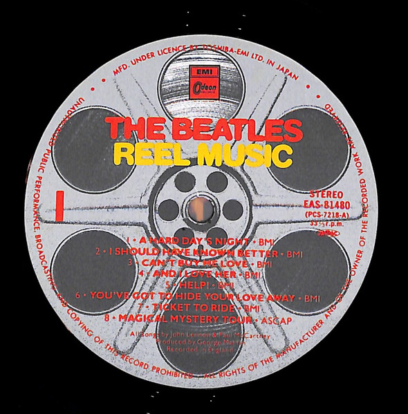 The Beatles - Reel Music | Odeon (EAS 81480) - 2