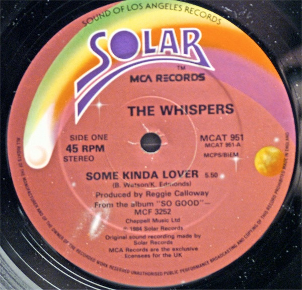 The Whispers - Some Kinda Lover | Solar (MCAT 951) - 3