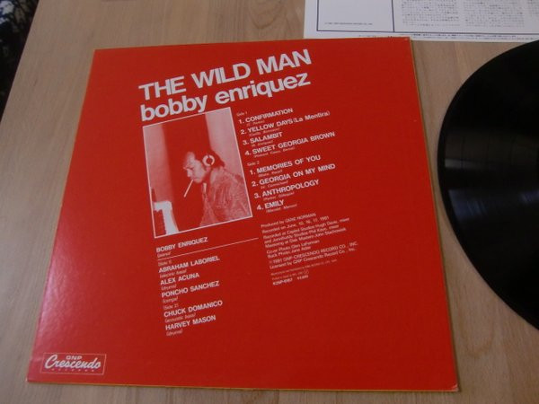 Bobby Enriquez - The Wild Man | GNP Crescendo (K26P-6167) - 3
