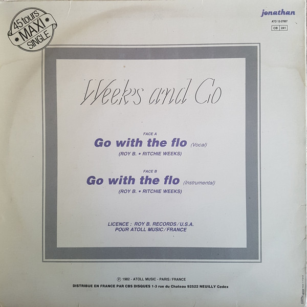 Week's And Co - Go With The Flo | Jonathan (ATO 12-27007) Week's And Co - Go With The Flo | Jonathan (ATO 12-27007)
