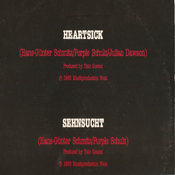 Purple Schulz Und Die Neue Heimat - Heartsick | EMI (16 2006266)