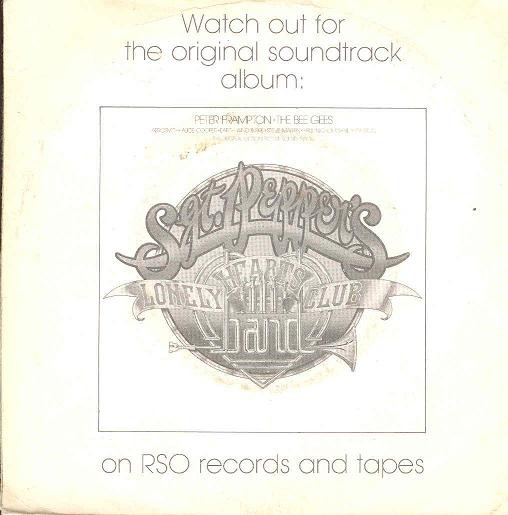 Bee Gees , Peter Frampton - Sgt. Pepper's Lonely Hearts Club Band / With A Little Help From My Friends | RSO (2814 132) - 2