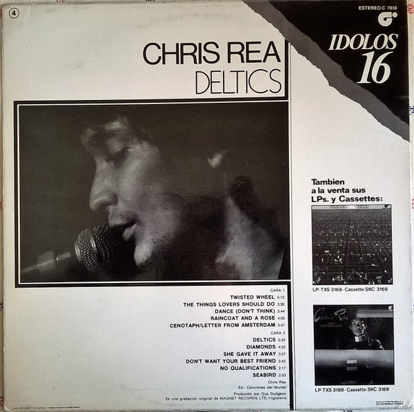 Chris Rea - Deltics | Magnet (C 7856) - 2