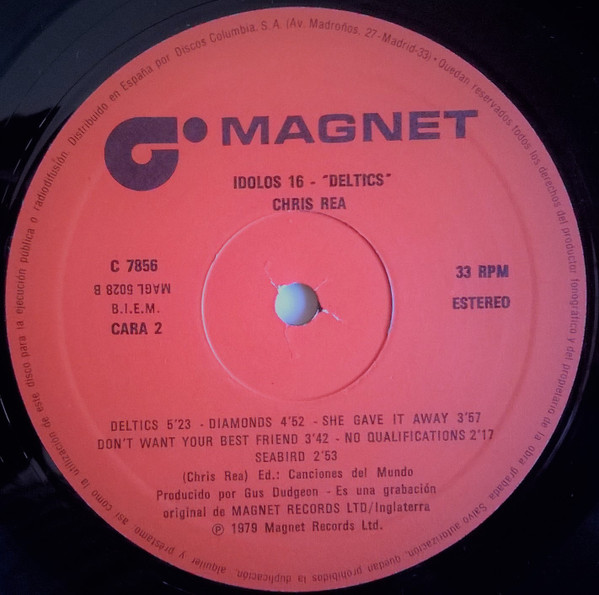 Chris Rea - Deltics | Magnet (C 7856) - 4