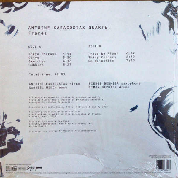 Antoine Karacostas Quartet - Frames  | We See Music Records (none)