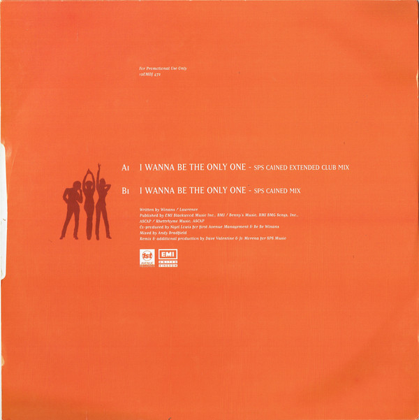 Eternal Featuring BeBe Winans - I Wanna Be The Only One | EMI United Kingdom (12EMDJ 472) - main