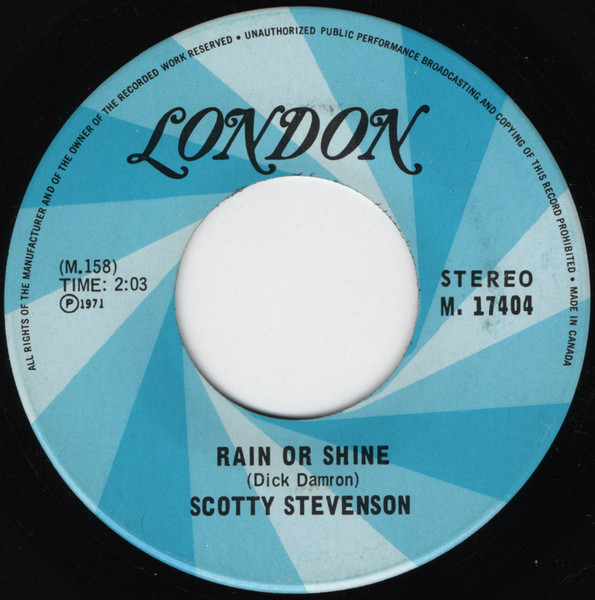 Scotty Stevenson - Keep Canada Strong | London Records (M.17404) - 2