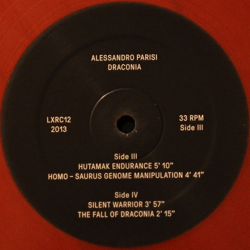 Alessandro Parisi - Draconia | Lux Rec (LXRC12) - 3 Alessandro Parisi - Draconia | Lux Rec (LXRC12) - 3