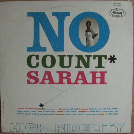 Sarah Vaughan - No Count Sarah | Mercury (MMC 14021) - main