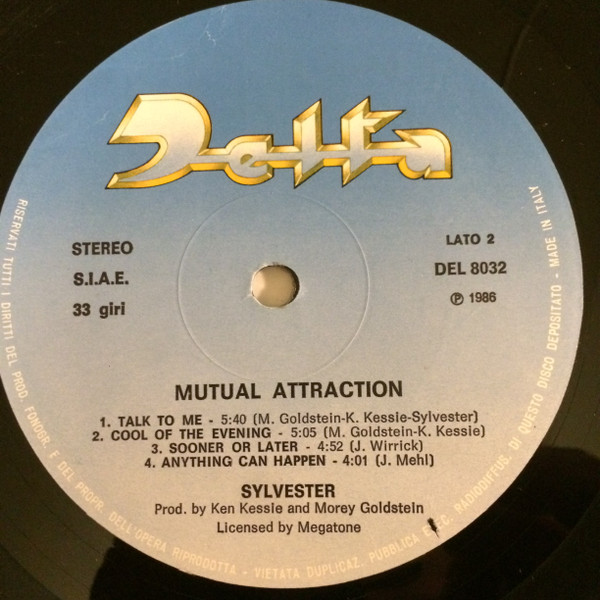 Sylvester - Mutual Attraction | Delta (DEL 8032) Sylvester - Mutual Attraction | Delta (DEL 8032)