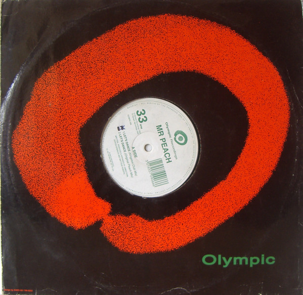 Mr. Peach - Let's Dance | Olympic Recordings (OLYMPIC 006) - 4