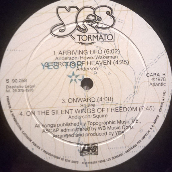 Yes - Tormato | Atlantic (S 90.058) - 4