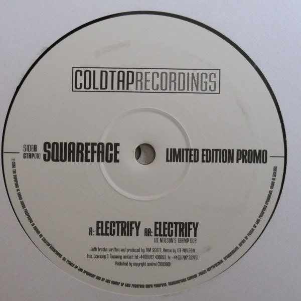 Squareface - Electrify | Coldtap Recordings (CTAP010)