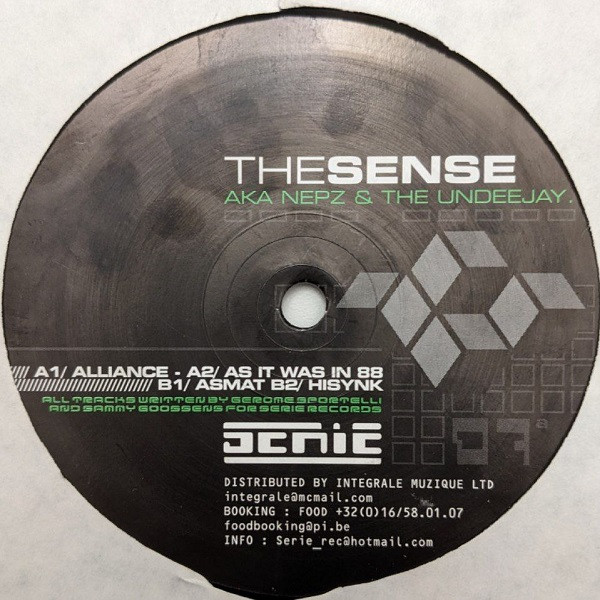 The Sense AKA Nepz & The Undeejay - Alliance | Serie (SERIE 07)