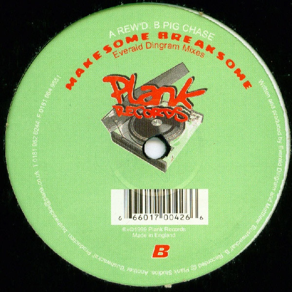 Makesome Breaksome - Rew'd | Plank Records (plank011)