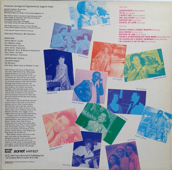 Various - The Official New Orleans Rhythm & Blues Anniversary Album Volume 1 | Sonet (SNTF 937) - 2