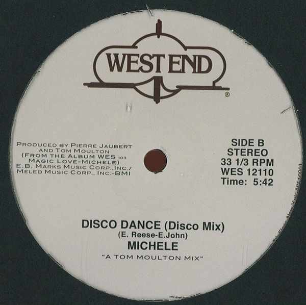 Michele - Disco Dance | West End Records (WES 12110) - main