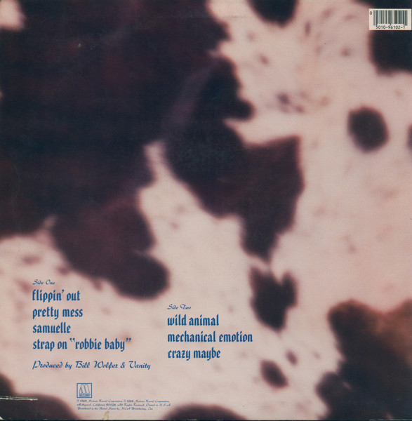 Vanity - Wild Animal | Motown (6102ML) - 2