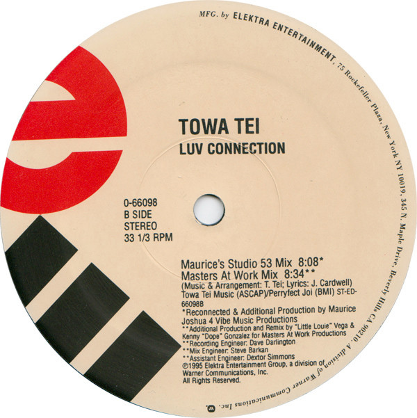 Towa Tei - Luv Connection | Elektra (0-66098) - 3