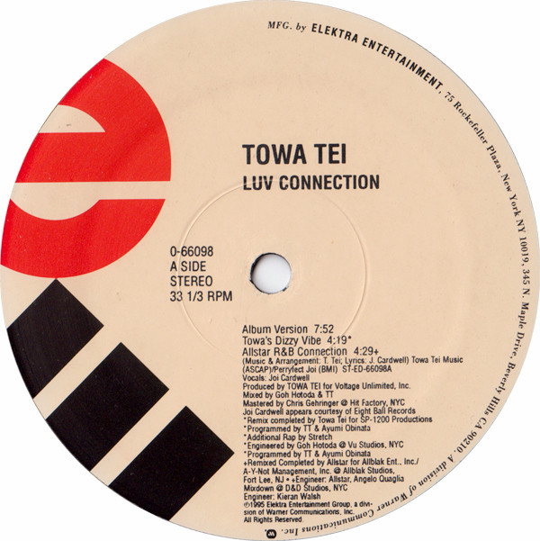 Towa Tei - Luv Connection | Elektra (0-66098) - 2