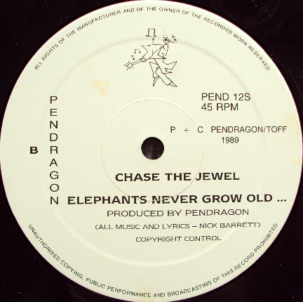 Pendragon - Saved By You | Toff Records (PEND 12S) - 4