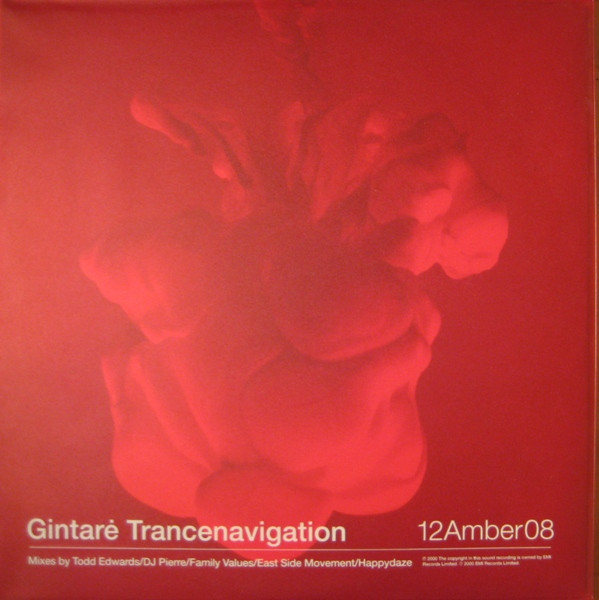 Gintare - Trancenavigation | Parlophone (12 AMBER 08) Gintare - Trancenavigation | Parlophone (12 AMBER 08)