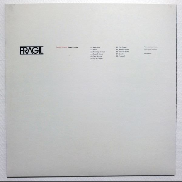 Design Default - Dawn Chorus | Fragil Musique (FRAGIL 023) - 2