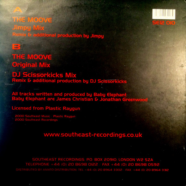 Baby Elephant - The Moove | Southeast (SE12 010) - 4