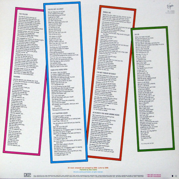 UB40 - Geffery Morgan... | DEP International (VL 2309) - 2 UB40 - Geffery Morgan... | DEP International (VL 2309) - 2