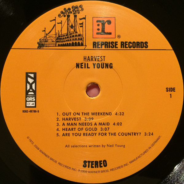Neil Young - Harvest | Reprise Records (9362-49786-5) - 4