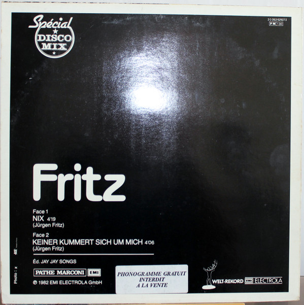 Fritz - Nix | Pathé Marconi EMI (2C 052-52927 Z)