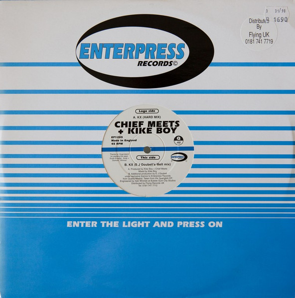 Chief Meets Kike Boy - KX | Enterpress Records (EP1205)