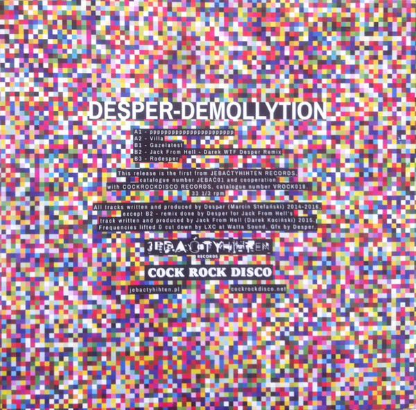Desper - Demollytion | Jebaćtyhihten Records (JEBAĆ01) - 2